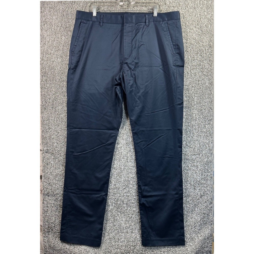 Bonobos Weekday Warrior Dress Pants MONDAY Navy Blue Slim‎ Fit Mens 38x34
